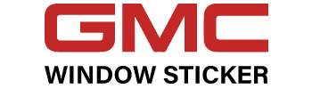 GMC Window Sticker logo